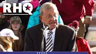 Why Lou Holtz LOVES Trump