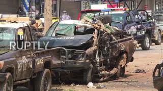 Uganda: At least 3 killed, 33 injured as suicide blasts hit Kampala *DISTRESSING CONTENT*