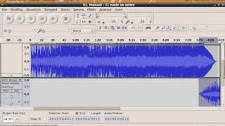 audacity mix tra 2 tracce