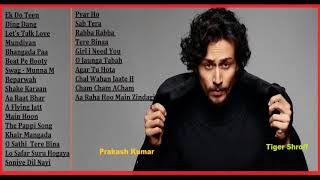 Tiger shroff all songs ||ft Tiger shroff