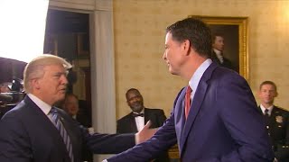 President Trump suggests ex-FBI Director James Comey goes to jail