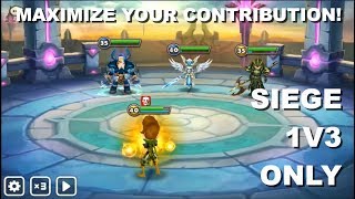 Summoners War - 1V3 EVERY SIEGE DEFENSE! | BEST SOLO UNITS FOR SIEGE?