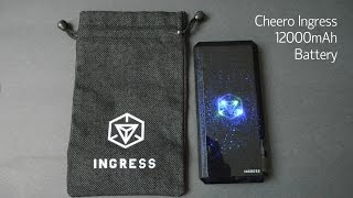 Coolest Battery EVER!!! [Ingress First Official] cheero Ingress Power Cube 12000mAh