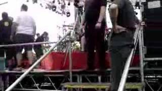 Kyosko ensayando para Rock and Vida