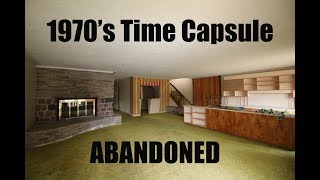 Exploring Abandoned 1970's Time Capsule (Found Safe & Secret Room)