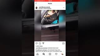 WORLD BOSS YOUNG G THROWING A CHICKEN IN A CAR & AT RANDOM PEOPLE!!!