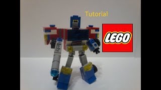LEGO Transformers Cybertron Optimus Prime V2 + Tutorial