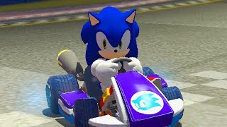 SONIC THE HEDGEHOG in Mario Kart 8! – Aaronitmar