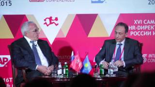 Встреча с академиком Кулешовым - особым гостем XVI Саммита HR-Директоров