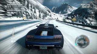 NFS The RUN   Снежная лавина