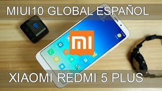 ROM MIUI 10 GLOBAL ESPAÑOL PARA REDMI 5 PLUS REVIEW + DESCARGA