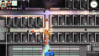 Режим побега в игре Prison architect #3