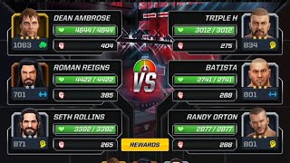 The Shield VS The Authority in WWE Mayhem 2018
