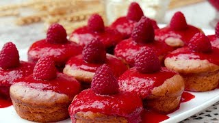 Как испечь малиновые кексы - Рецепты от Со Вкусом