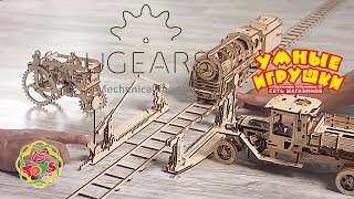 Механические Конструкторы UGEARS из Натурального Дерева на 15Toys.RU