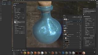 Glass with Substance Painter ///
