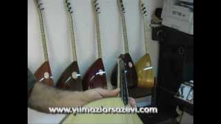 Solak Uzun saz  baglama Pelesenk 42 cm Karar sesi LA Kargo ücreti bizden + kilif hediye