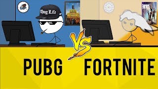 PUBG Gamers vs Fortnite Gamers