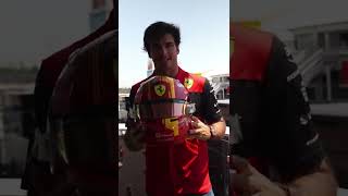 This is Carlos Sainz’s ???????????????????????????? #SpanishGP lid #essereFerrari