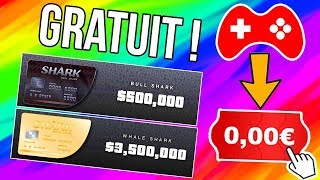 OBTENIR DES SHARK CARDS GRATUITEMENT !!
