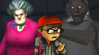 Scary Teacher 3D #33 - Funny Moments With Granny Android/IOS Walkthrough
