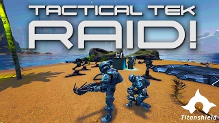 Ark Survival Evolved - Tactical Tek Armor Raid! [Titanshield Gaming]