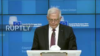 Belgium: EU's Borrell warns of sanctions if Russia recognises Ukraine separatist regions