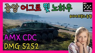 월드오브탱크 / AMX CDC / Cliff North / Center Aggro