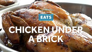 How to Make Crispy Chicken (Under A Brick)