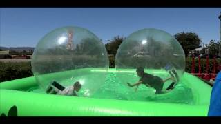 Kids Playing Inflatable Ball Swimming Pool - Sony HX20V