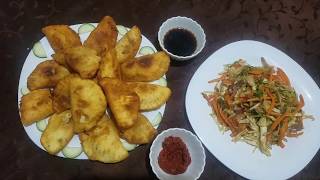 Fataya chinois + salade asiatique بمذاق لا يقاوم جرب واحكم??