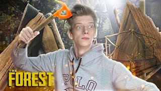 Уроки ВЫЖИВАНИЯ в ЛЕСУ! Пробрались в ПЕЩЕРУ l The Forest