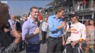 Vettel is short
