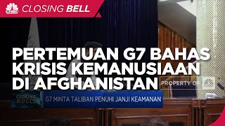 Inggris Gelar Pertemuan G7 Bahas Krisis Kemanusiaan Afghanistan/
