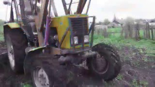 Вспашка огорода МТЗ 82.1