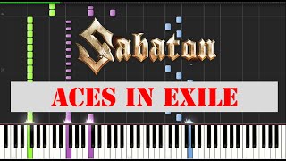 Sabaton - Aces in Exile (Piano Sheet Synthesia Band Score)