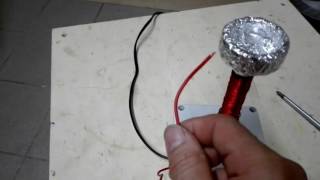 LA MIA PICCOLA BOBINA DI TESLA