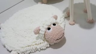 ALİZE PUFFY İLE OYUN HALISI (Püsküllü oyun halısı ,  play mats , banyo paspası )PART 1
