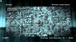 assassins creed revelations all memory pages locations & hidden tomb (ISHAK PASHA'S ARMOR)