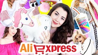 РАСПАКОВКА ОФИГЕННЫХ ВЕЩЕЙ C АЛИЭКСПРЕСС // ЕДИНОРОГИ , КАЙЛИ ДЖЕННЕР // UNBOXING ALIEXPRESS 2017