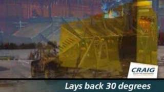 Komatsu D155AX with woodchip blade