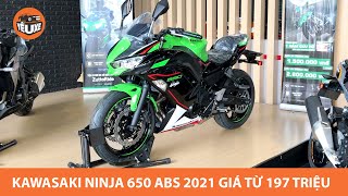 Soi "hàng nóng" Kawasaki Ninja 650 ABS 2021 giá từ 197 triệu, đấu Honda CBR650F |Yêu Xe|