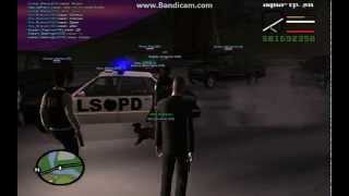 SAMP, aqua-rp беспредел LSPD с подачи администрации. 1