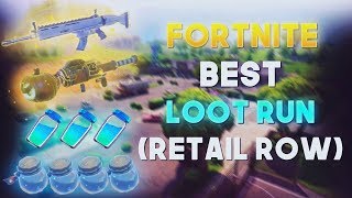 Best Loot Run for Retail Row (Fortnite Battle Royale)