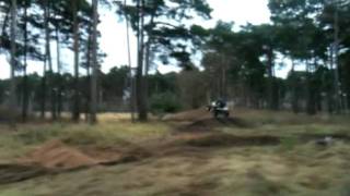 Прыжки квадроцикла 450cc