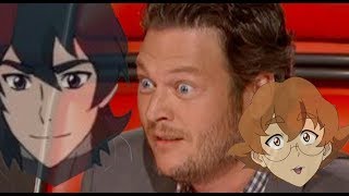 Blake Shelton Reacts To Voltron Scenes // Actually Just An Update