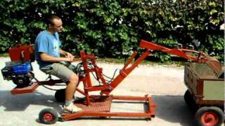 transport mini rovokopača 2