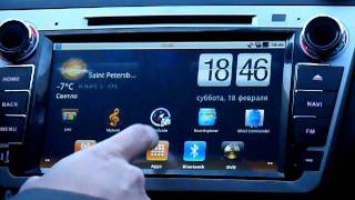 Ca-Fi. Штатная автомагнитола на Android для Mazda 6 New.