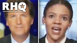 Candace Owens Dunks On Herself While Tucker Carlson Grins