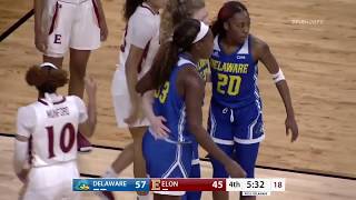 CAA Women's Basketball Highlights: Delaware 65, Elon 56